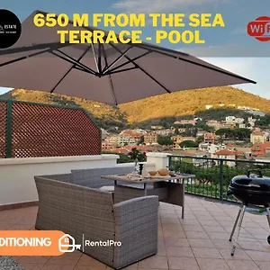  Appartamento 650 Metri Dal Mare - Wifi - Terrazzo - Piscina - A/c